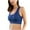 Navy, variant on FRSASU Plus size Bras Clearanc Women's Sling Back Cross Bra Yoga Running Fitness Underwear Bras Navy 8(L)