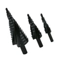 thumbnail image 4 of Brocas de HSS Paso Cono Sunnimix 3 Piezas 4-32mm, 4 of 6