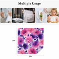 thumbnail image 5 of Cloth Napkins Set of 6 - 20x20 Inches, Watercolor Floral Washable Reusable Table Napkins, Spring Flowers Botanical Vintage Soft & Absortbent Dining Napkin for Party Wedding Hotel Restaurant, 5 of 8