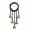 B, variant on Handmade Witch Bells Wind Chimes Hanging Ornament Decor for Home, Garden, Patio Good Luck Blessing