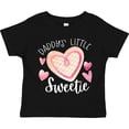 thumbnail image 3 of Inktastic Daddy's Little Sweetie with Pink Heart Cookie Boys or Girls Toddler T-Shirt, 3 of 5