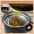 thumbnail image 3 of Bacon Grease Container With Strainer 46oz Large Enamel Grease Saver Retro Fat Container Keeper for Kitchen Fat Storage, 3 of 10