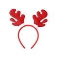 thumbnail image 1 of ICQOVD Hot Christmas Headband Santa Party Decor Double Hair Clasp Hoop, 1 of 2