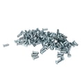thumbnail image 2 of 100 piezas de perno de neumático fuerte antideslizante para ATV UTV carretilla elevadora vehículo todoterreno plata 14mm Jadeshay  A, 2 of 9