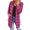 18-Hot Pink, variant on Womens Collar Plaid Flannel Shirt Jacket Shacket Coat Outerwear Casual Fall Wear S