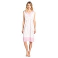 thumbnail image 2 of Casual Nights Women's Fancy Lace Floral Sleeveless Nightgown, 2 of 5