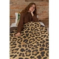 thumbnail image 5 of Leopard Print Cheetah Skin Soft Throw Blanket All Season Microplush Warm Blankets Lightweight Tufted Fuzzy Flannel Fleece Throws Blanket for Bed Sofa Couch 50"x40", 5 of 6