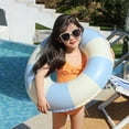 thumbnail image 3 of Flotador de piscina de tamaño adulto para niños de 8 a 12 años de edad, flotador inflable para adultos, anillo de natación, juguete para playa, fiesta en la piscina, uso en el lago Adepaton  CPB-DE-WX317-4, 3 of 5