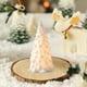 thumbnail image 4 of Árbol de Navidad Decoraciones Árbol de Navidad de Cerámica Escritorio Decoración Del Hogar Regalo de Navidad Diseño de Escena Pequeña Apoyos Árbol de Navidad Pequeño Blanco, 4 of 6