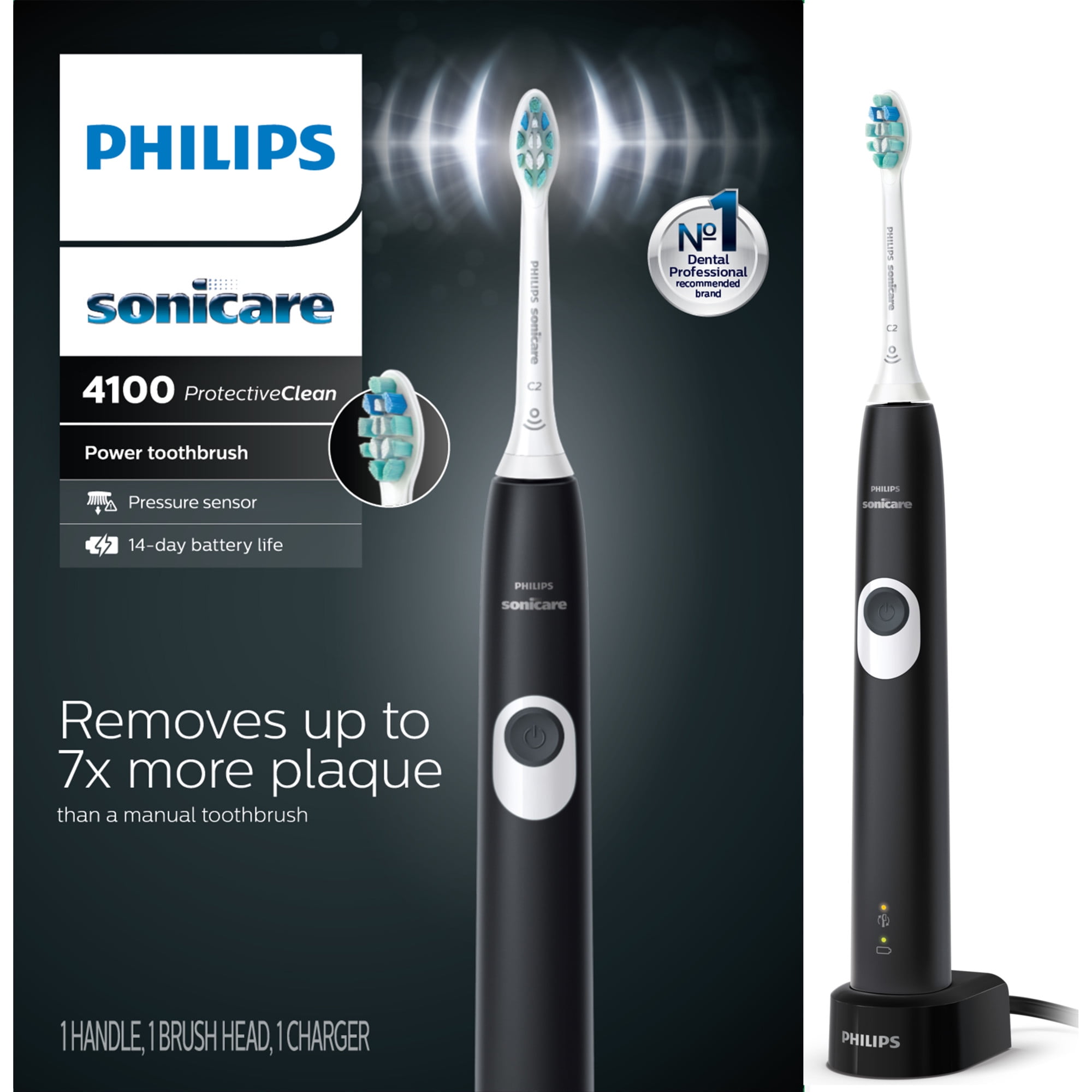 Philips Sonicare ProtectiveClean 4100 Plaque Control Rechargeable 