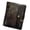 Black, variant on Lynono Light Weight Foldable1eatherBinders Notebook Compacts Design Easy to Carry for Commuting Travel and Mobile Office Use