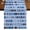 Blue, variant on Abstract Tribal Arrows Burlap Cotton Table Runner 13x36 Inches Short, Boho Middle Century Sand Vertical Farmhouse Table Runners, Outdoor Dining Table Decor for Baby Shower/Party/Wedding
