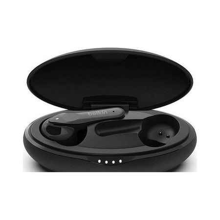 Belkin - SOUNDFORM Move Plus True Wireless Earbuds - Black
