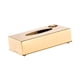 thumbnail image 5 of Portarrollos de papel higiénico para baño, caja de pañuelos para baño de hotel Más dorado, 5 of 9