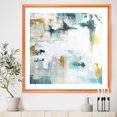 thumbnail image 1 of Designart 'composition de Dentelle et de Blanc' Moderne et Contemporain Encadrée Impression d'Art - 30x30, 1 of 2