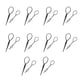 thumbnail image 2 of Seitruly 20X Ponytail Maker Styling Tool Hair Operation Exquisite Simple Tools Braider Accessories Workmanship Loop Lady Fine Tail Cuidado del cabello No.1, 2 of 6