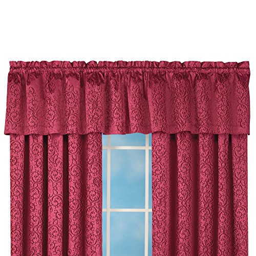 Collections Etc Scroll Insulated Window Valance