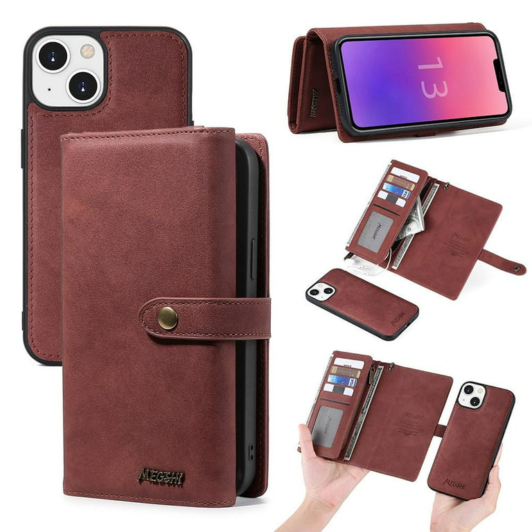 Wallet Case for iPhone 13/13 PRO 2021 Luxury ID Cash Credit Card