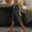 *Dark Gray, variant on ClodeEU Women's Linen Blend Knee Length Shorts with Side Lace Cutout ,Casual Loose Bermuda Pants Navy,Womens Plus XXXL