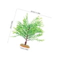 thumbnail image 6 of Raindrops Simulation Small Plastic Tree Model for Crafts, Miniature Decorative Trees, 1 Pack, 6 of 8
