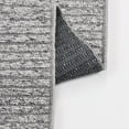 thumbnail image 5 of Absolute Grey Striped Polyester Area Rugs for Living Room Jacquard Textured Modern Rugs Soft Geometric Rug for Bedroom Mid Century Washable Rug Non-Slip Bohemian Perfect for Dining Room Office, 5 of 5