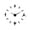 Black,27inch, variant on Ballerinas DIY Big Wall Clock Modern Watch Giant Ballet Dance 3D Mirror Large Number Wall Clock Sticker Decor Dancer Gift(Gold,27inch)
