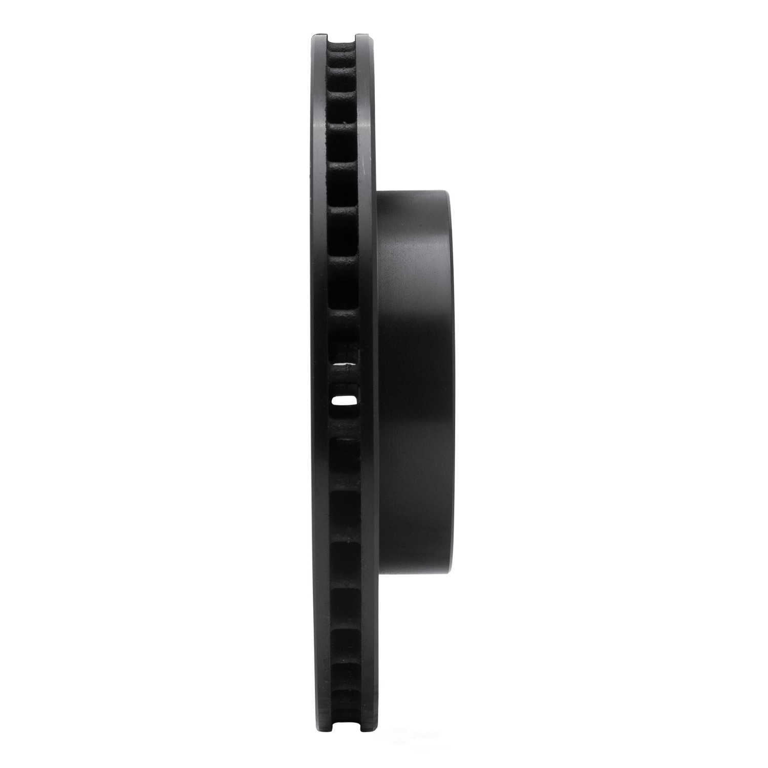 Dynamic Friction Company 633-76077R DFC Brake Rotor - Drilled And Slotted - Black