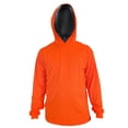 thumbnail image 5 of Hooded Long Sleeve Hi Vis Shirt – Lightweight Mesh Polyester, 5 of 6