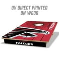 thumbnail image 3 of YouTheFan NFL Atlanta Falcons 2' x 3' Cornhole Game, 3 of 6