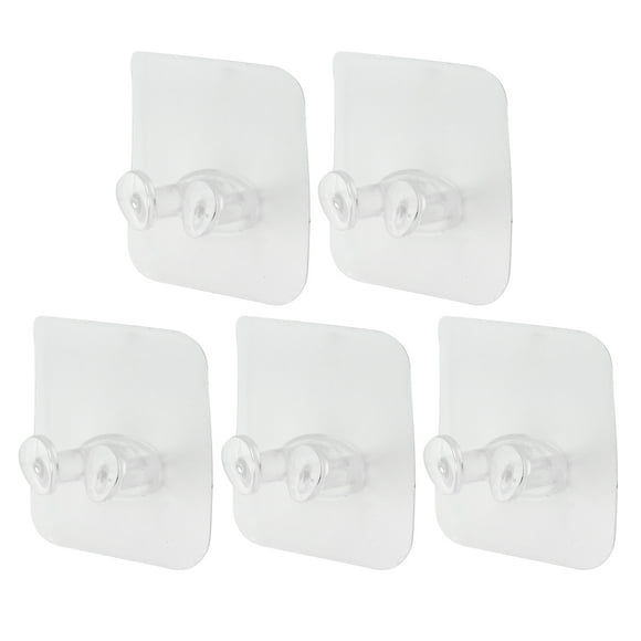 Ganchos de Afeitar Auto Adhesivos, Soporte de Afeitar de Ducha 5pcs Impermable Duradero Conveniente para la Cocina para Enchufe para toalla para el teléfono para el Baño
