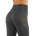 thumbnail image 4 of CodeFit Yoga Dry-Fit Latest Seamless 7/8 Length Leggings with Laser Cut Mesh For Workout or Casual Wear, 4 of 4