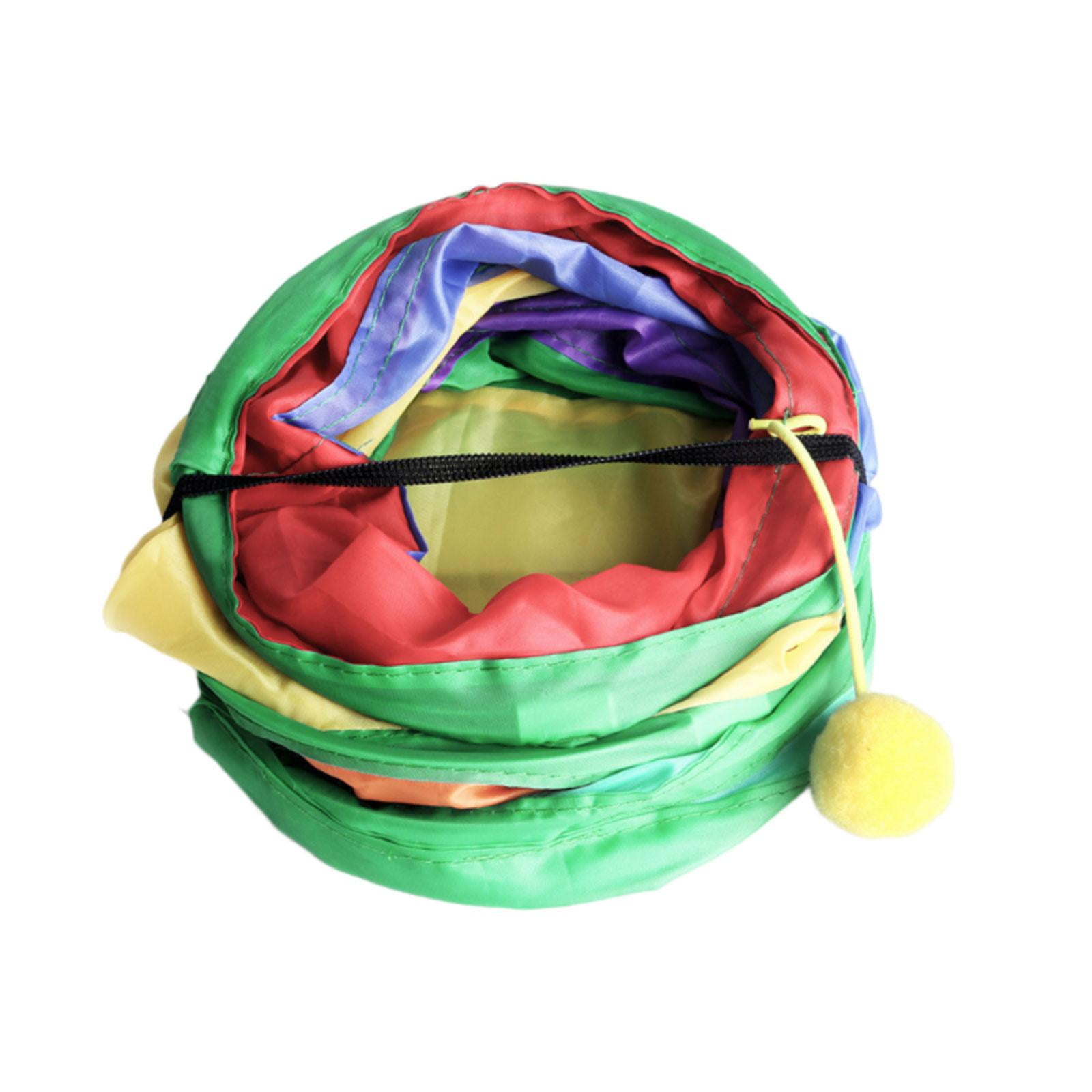 Bunny Tunnel Tube 3 Way Collapsible Playground Diameter of The Entrance