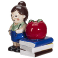 thumbnail image 2 of Pacific Giftware Apple Teacher Apple Book Ceramic Salt and Pepper Shakers Set, 2 of 6