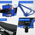 thumbnail image 5 of Akaber Kids Electric Dirt Bike for 6-12 Years, 250W Brushless Motor 15.5MPH, 16" Inflatable Tires, 24V Detachable Battery, Electric Bike for Kids, 5 of 9