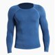 thumbnail image 4 of pstuiky camisas de manga larga para hombre, Camisa deportiva de manga larga raglán con cuello redondo, transpirable y elástica, de color liso, para hombre camisetas de hombre xl, 4 of 6