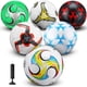 thumbnail image 1 of Set de 6 balones de fútbol Deekin con bomba, tamaño 5, 1 of 6