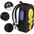 thumbnail image 3 of Mochila de viaje Tweety Bird para portátil, resistente al agua y antirrobo, con puerto de carga USB, de 17 pulgadas, ideal para negocios, trabajo, universidad, etc., ideal como mochila informal., 3 of 5