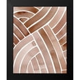 thumbnail image 2 of Popp, Grace 20x24 Black Modern Framed Museum Art Print Titled - Tracking I, 2 of 5