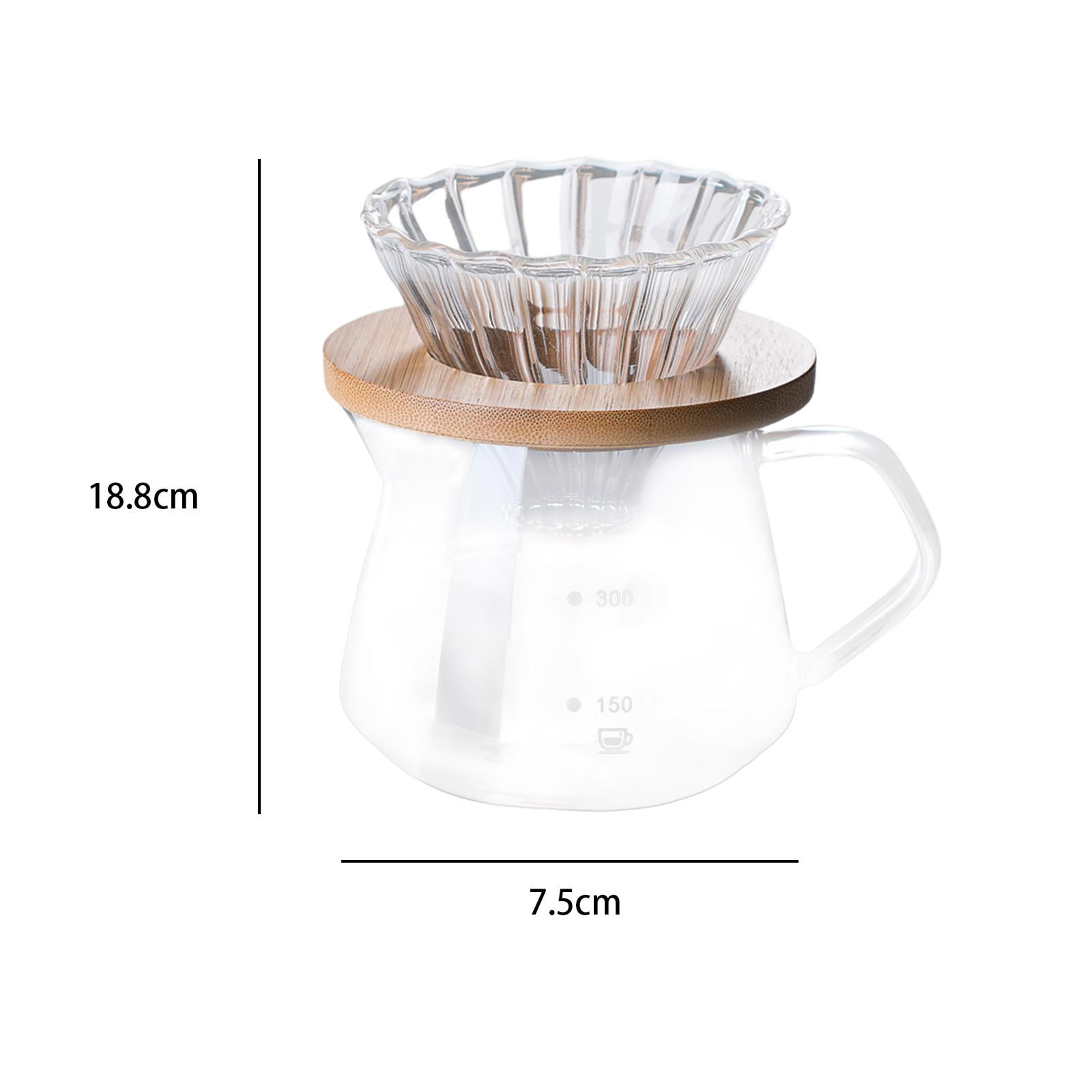 Hand Brew Coffee Filter Double Layer Ultra-Fine Encryption Drip Coffee  Powder Funnel Filterless Paper Coffee