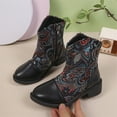 thumbnail image 2 of Viluyesy Boots for Kid Girls Keep Warm Knee Length Non Slip Casual Fashion Thick Bottom Girls Fall and Winter Shoes Black US 1.5 M, 2 of 5