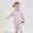 Purple, variant on SERTG Baby Girls Ruffle Neck Bodysuit Long Sleeve Jumpsuit Lightweight Cotton Everyday Wear Snap Closure Comfort Fit Infant One-Piece Outfit(Pink,0-3 Months)