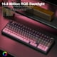 thumbnail image 4 of Teclado mecánico inalámbrico AULA F99 Pro con retroiluminación RGB, 4 of 8
