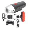 thumbnail image 3 of Luz Trasera Del Faro, Chips De Lámpara LED De Alto Brillo Ciclismo Luz Trasera Delantera Más Seguro Para Montar 2000mAH Para Bicicleta De Montaña Ccdes Otros, 3 of 8
