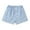 BJUTIR26-Blue, variant on Girls Shorts Summer Casual Stretch Waist Plaid Shorts Trend Red Trousers Size 3-4 Years