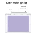 thumbnail image 4 of 1pc Pure White Silicone Painted Tablet Protective Case With Pen Slot, Shockproof, Sleep/wake Function, Compatible With Samsung Ipad, 4 of 4