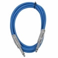 thumbnail image 2 of Seismic Audio - SASTSX-6 - 6 Foot TS 1/4" Guitar, Instrument, or Patch Cable Blue, 2 of 4