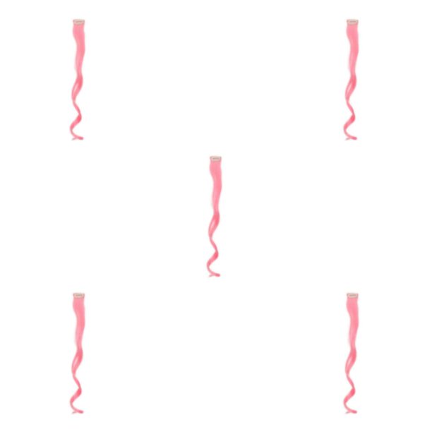 Minnieouse Extensión de cabello con clip de 22 pulgadas, extensiones rectas destacadas, peluca sin costuras, decoración de barra de fiesta, Type2 NO2
