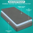 thumbnail image 3 of Protector de colchón Utopia Bedding King Waterproof Bamboo, 3 of 7