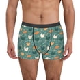 thumbnail image 2 of Bingfone Flowe Rooster Men's Underwear - Casual Stretch Boxer Briefs-XX-Large, 2 of 7