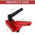 thumbnail image 2 of 2 Pieces 30 Type Miter Track Stop, T-Slot Attachment Miter Track Stop, T-Track Stop, Aluminum Alloy Miter Track Woodworking Tool Miter Track Stop T-Track Stops, 2 of 5